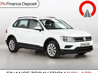 Used VW Tiguan S 115 HP (84 kW) 2016 White SUV