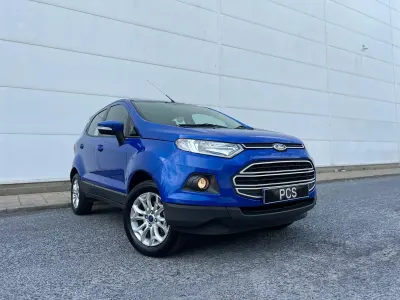 Used Ford Ecosport Zetec 112 HP (82 kW) 2015 Blue SUV
