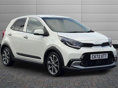 Clear white Used 2022 Kia Picanto X-Line Hatchback | £13,195 (Fair price)