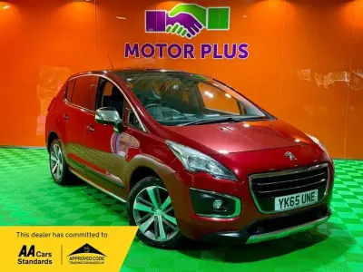 Used Peugeot 3008 Allure 120 HP (88 kW) 2015 Red Estate
