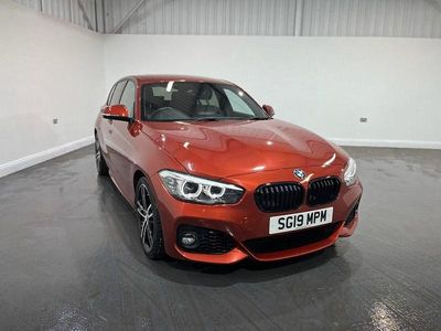 Used BMW 118 M Sport 136 HP (100 kW) 2019 Orange Hatchback