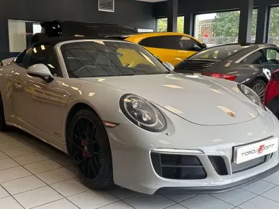 Used Porsche 911 Carrera 4 GTS Targa 443 HP (325 kW) 2018 Grey Cabriolet