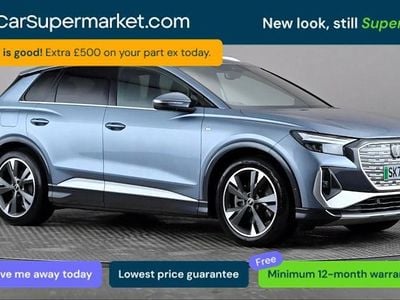 Used Audi Q4 e-tron S-Line 219 kW (299 HP) 2023 Blue SUV