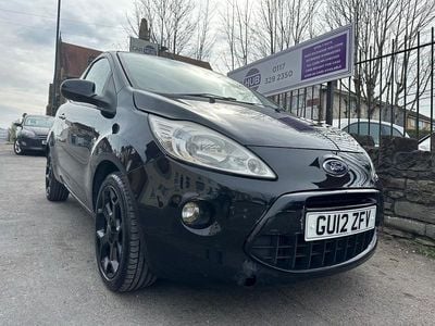 Used Ford Ka Metall 69 HP (50 kW) 2012 Black Hatchback