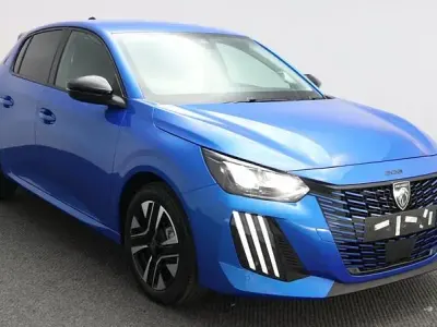 New Peugeot 208 Allure 2026 Blue Hatchback