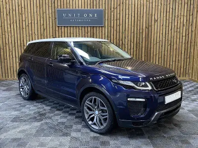 Used Land Rover Range Rover evoque HSE Dynamic 2016 Blue Estate