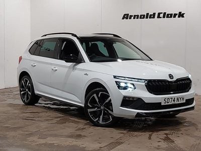 Used Skoda Kamiq Monte Carlo 116 HP (85 kW) 2024 White SUV