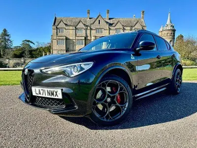 Used Alfa Romeo Stelvio Quadrifoglio 2022 Black SUV