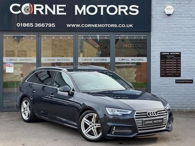 Used Audi A4 S-Line 150 HP (110 kW) 2016 Blue Estate