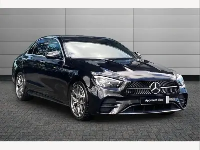 Used Mercedes E200 AMG Line Premium 196 HP (144 kW) 2023 Black Sedan