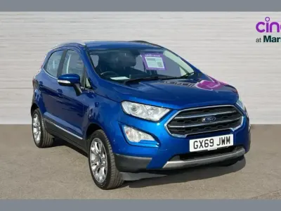 Used Ford Ecosport Titanium 125 HP (91 kW) 2019 Blue SUV
