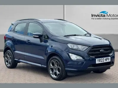 Used Ford Ecosport ST-Line 125 HP (91 kW) 2022 Blue SUV