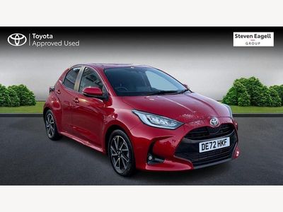 Used Toyota Yaris Hybrid Design 2022 Red Hatchback
