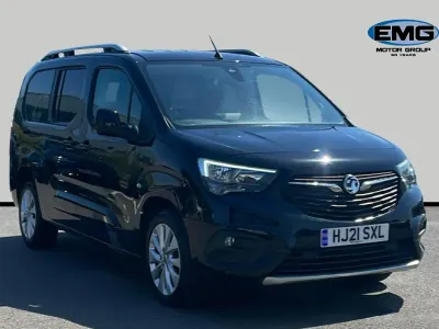 Used Vauxhall Combo Elite 130 HP (95 kW) 2021 Black MPV
