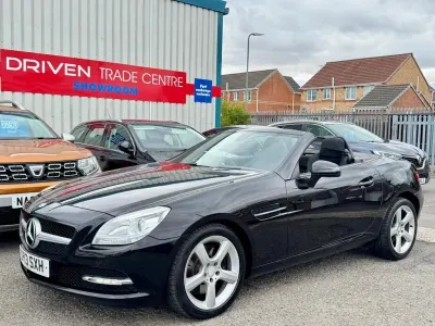 Used Mercedes SLK250 204 HP (150 kW) 2013 Black Cabriolet