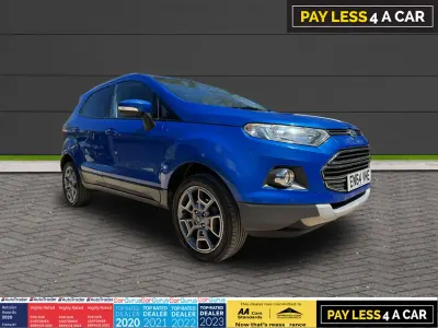 Used Ford Ecosport Titanium 125 HP (91 kW) 2015 Blue SUV