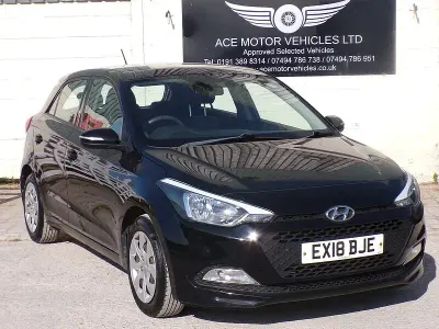 Used Hyundai i20 2018 Black Hatchback