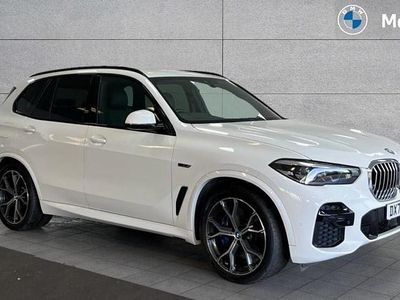 Alpine white Used 2022 BMW X5 M Sport SUV | £43,775 (Good price)