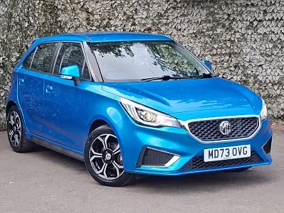 Used MG MG3 Exclusive 106 HP (77 kW) 2023 Blue Hatchback