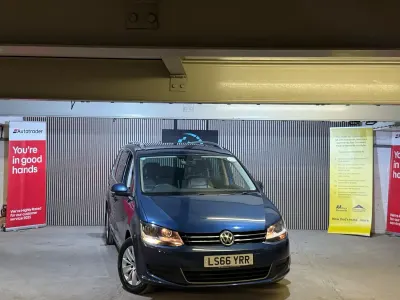 Used VW Sharan SE 2016 Blue MPV