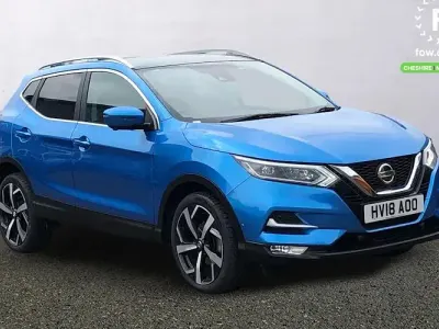 Used Nissan Qashqai Tekna 116 HP (85 kW) 2018 Blue SUV