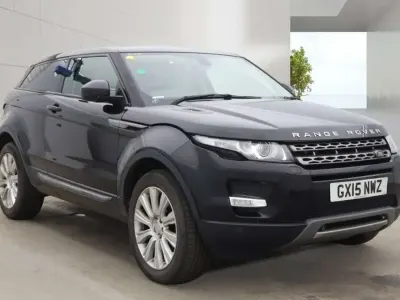 Used Land Rover Range Rover evoque Pure 150 HP (110 kW) 2015 Black Coupe