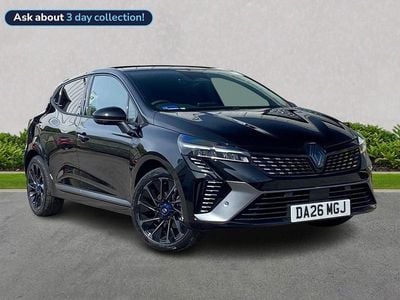 New Renault Clio V Esprit Alpine 2026 Black Hatchback