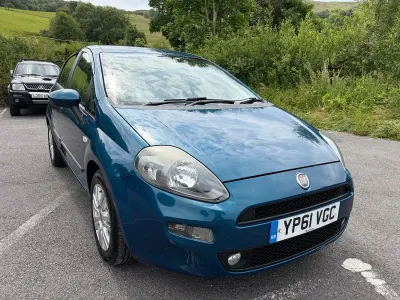 Used Fiat Punto Easy 2012 Blue Hatchback