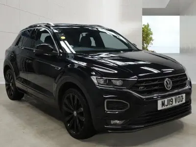 Used VW T-Roc R-line 115 HP (84 kW) 2019 Black SUV