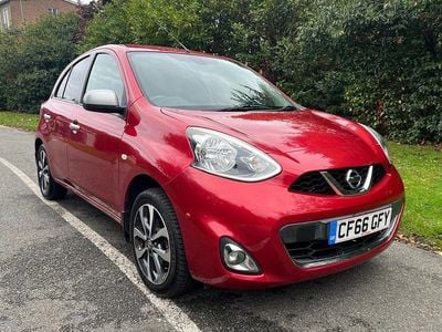 Used Nissan Micra N-TEC 80 HP (58 kW) 2017 Red Hatchback