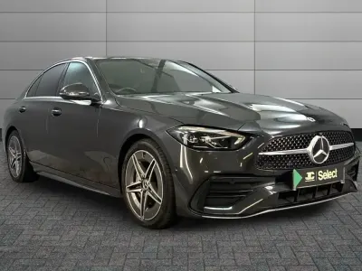 Used Mercedes C300 AMG line 254 HP (186 kW) 2023 Grey Sedan