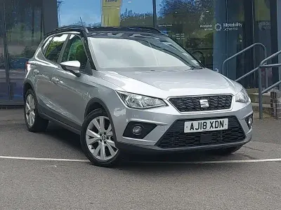 Used Seat Arona SE Technology 115 HP (84 kW) 2018 Silver SUV