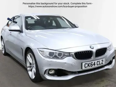 Used BMW 420 Sport Line 2014 Silver Coupe