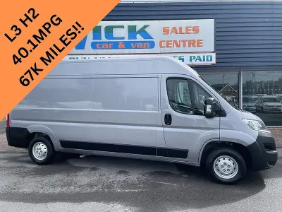 Used Citroën Relay 140 HP (102 kW) 2022 Grey Van