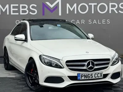 Used Mercedes C300 Premium 2015 White Sedan