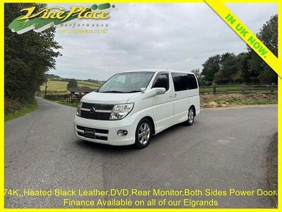White Used 2008 Nissan Elgrand MPV | £10,000 (A bit pricey)