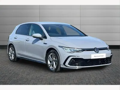 Used VW Golf VIII R-line 150 HP (110 kW) 2023 Moonstone grey Hatchback