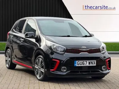 Used Kia Picanto GT-Line S 83 HP (61 kW) 2017 Black Hatchback