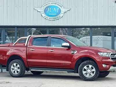 Used Ford Ranger Limited 2020 Red Pickup