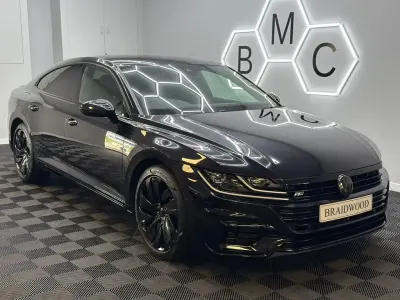 Used VW Arteon R-line 190 HP (139 kW) 2017 Black Hatchback