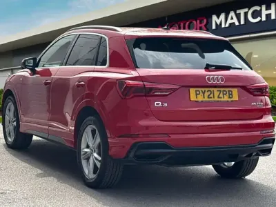 Used Audi Q3 S-Line 2021 Red SUV
