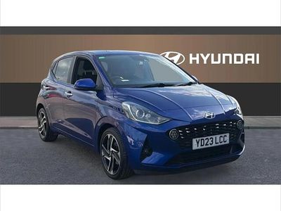 Used Hyundai i10 Premium 84 HP (61 kW) 2023 Blue Hatchback