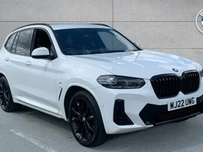 Used BMW X3 M Sport 181 HP (133 kW) 2022 White SUV