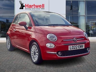 Red Used 2022 Fiat 500 Dolcevita Hatchback | £9,995 (Fair price)