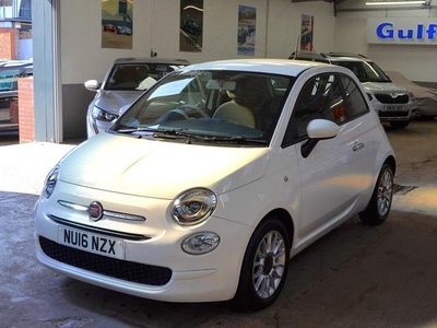 Used Fiat 500 Pop Star 69 HP (50 kW) 2016 White Hatchback