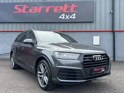 Used Audi Q7 S-Line 218 HP (160 kW) 2017 Grey SUV