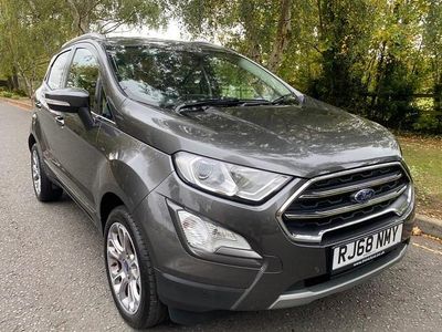 Used Ford Ecosport Titanium 125 HP (91 kW) 2018 Grey SUV