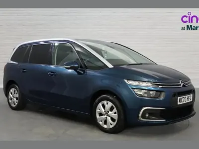 Used Citroën C4 SpaceTourer PureTech 128 HP (94 kW) 2020 Blue MPV