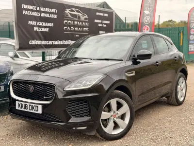 Used Jaguar E-Pace R-Dynamic 2018 Black SUV