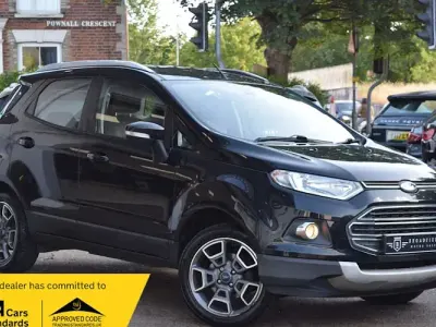 Used Ford Ecosport Titanium 95 HP (69 kW) 2016 Black SUV